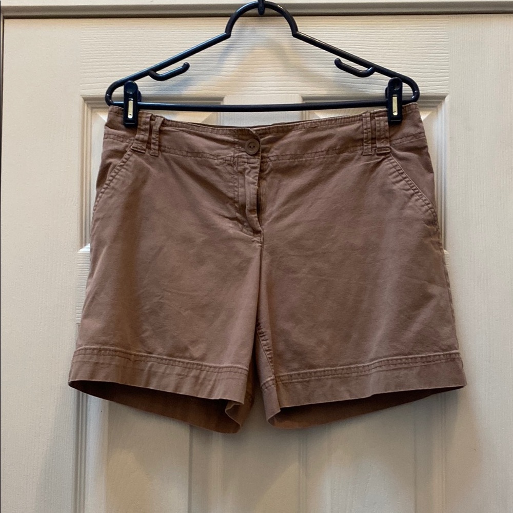 3/$29 - New York & Co. "Fawn" Shorts, Tailored Structured Design, Womens Size 10